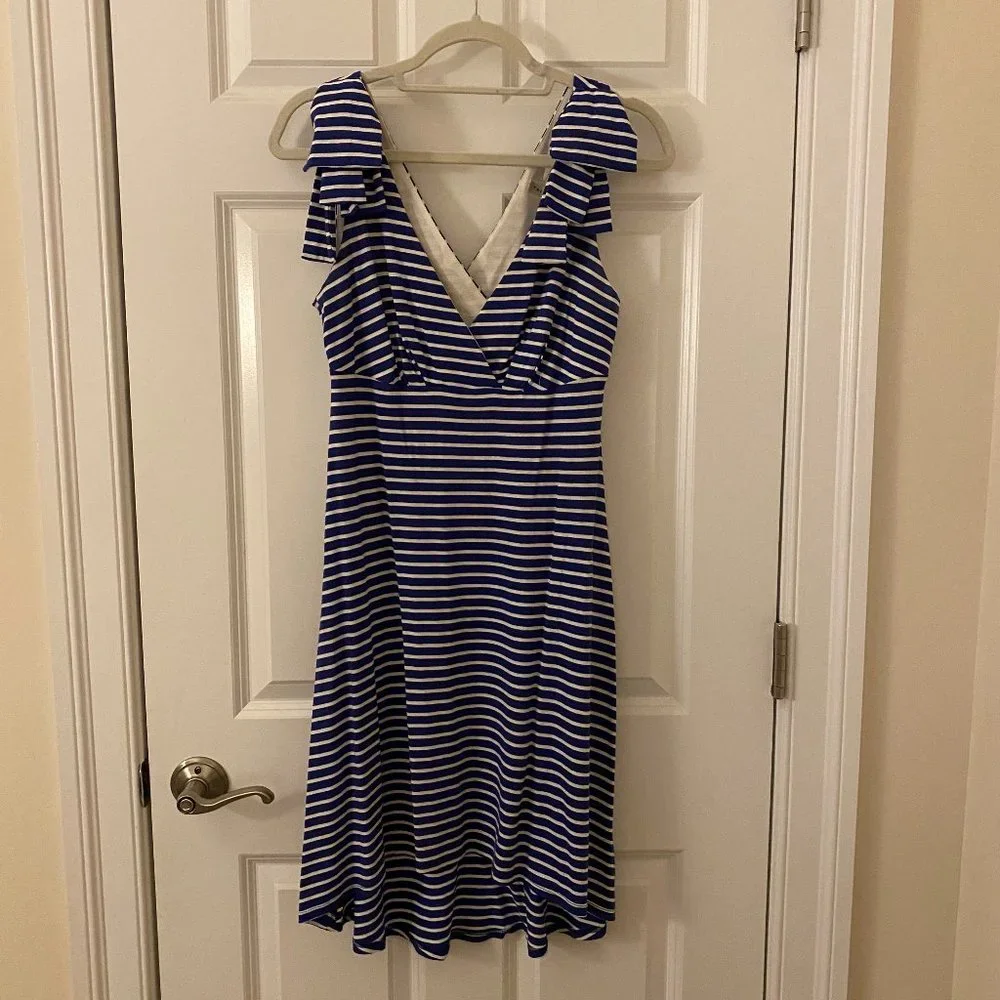 Trina Turk Striped Knit Dress - Picture 2 of 4